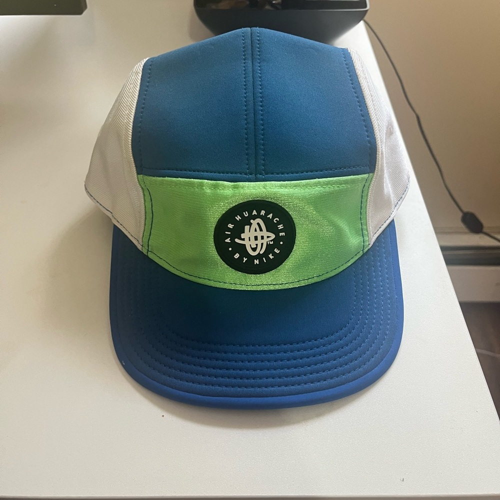 Nike Blue and Green Hat